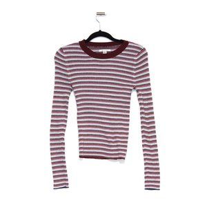 American Eagle Multi-Colored Soft Stripped Sweater